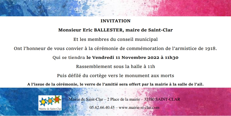 photo Cérémonie 11 Novembre