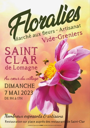 photo FLORALIES & VIDE GRENIERS : Dimanche 7 mai 2023