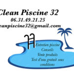 Logo CLEAN PISCINE 32- Saint-Clar – Lectoure – Fleurance