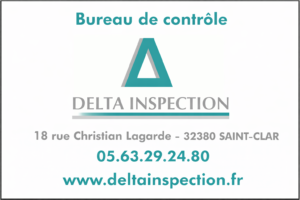 Logo DELTA INSPECTION – Saint-Clar