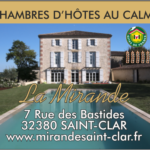 Logo LA MIRANDE DE SAINT-CLAR