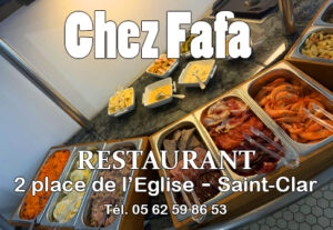 Logo Restaurant « Chez Fafa » – Saint-Clar
